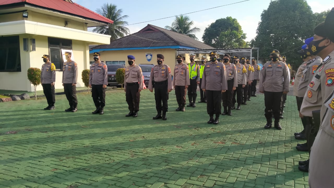 Wakapolres Bangka Pimpin Apel Pagi IMG 20210211 WA0004