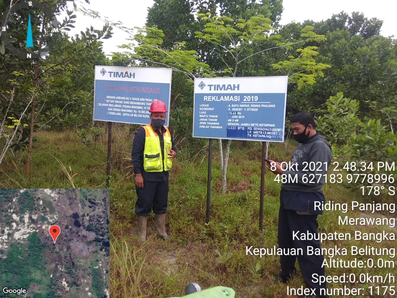 Sedang Asyik Nambang di Dusun Tirus, Empat Unit Tambang ilegal ini Distop Divpam PT Timah, Selanjutnya Ini Yang Terjadi IMG 20211009 WA0043
