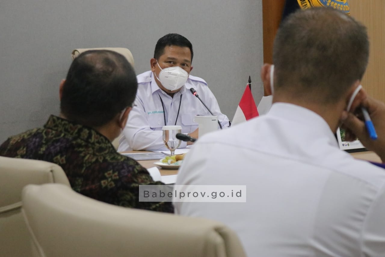 Erzaldi Konsultasikan Pelabuhan Ekspor Impor Belinyu dengan Kemenhub,begini penjelasannya WhatsApp Image 2021 12 10 At 14.22.09