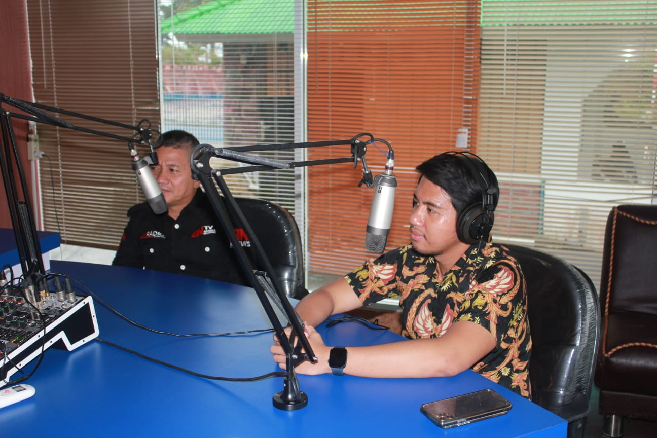Perdana, BN Radio 90.5 FM Gelar Sapa Polisi,hadirkan AKP Rene Kasatreskrim Polres Bangka