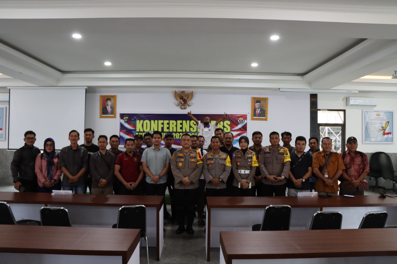 Gelar Konferensi Pers, Polres Bangka Laporkan Capaian Sepanjang Tahun 2022