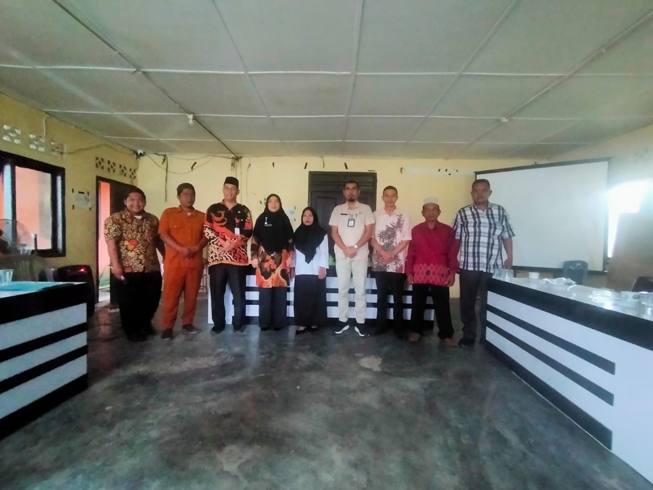 Camat Riau Silip Hadiri PAW Anggota BPD Desa Mapur, Begini Pesannya