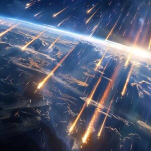 Setelah Lebih dari 100 Tahun, Para Ilmuwan Akhirnya Mendekati Asal Ilustrasi Konsep Suasana Bumi Sinar Kosmik